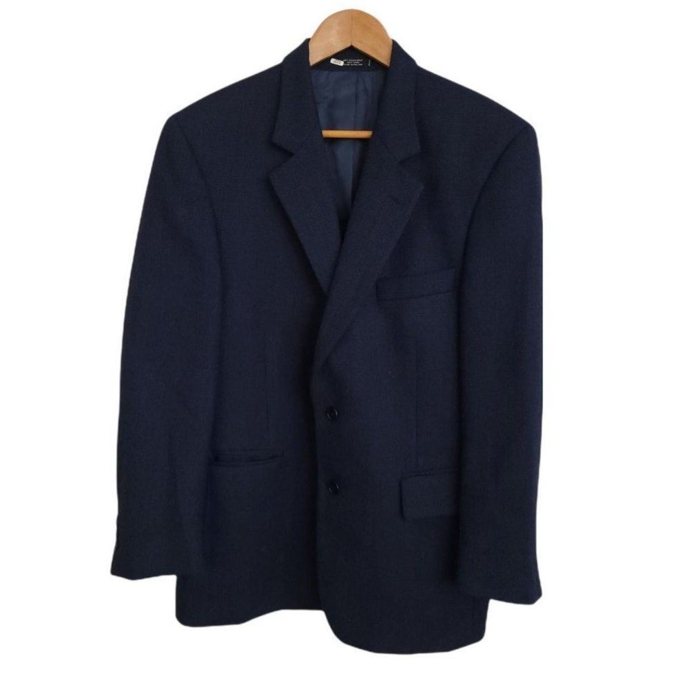 Pronto Uome Blazer 38S Blue Wool
